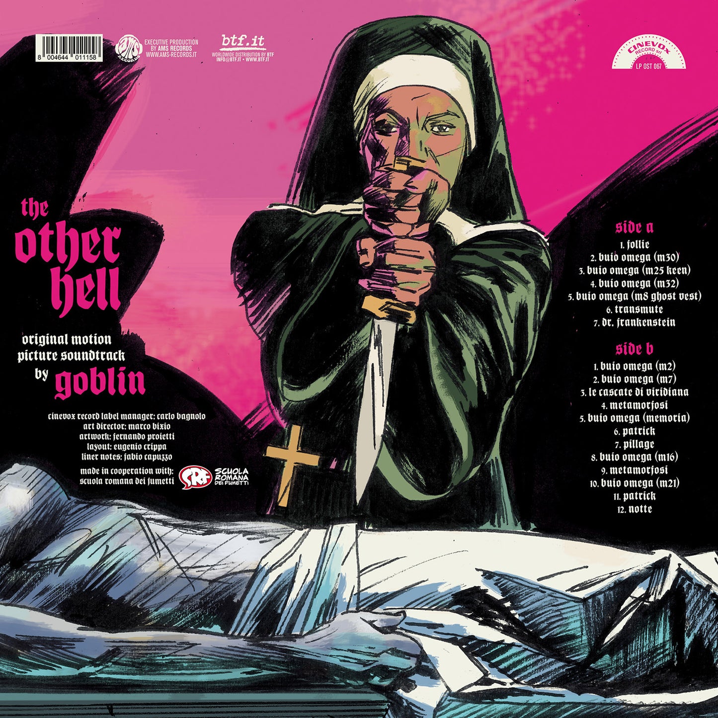 Goblin - OST: L'altro Inferno/The Other Hell (1LP/Coloured) (RSD25)