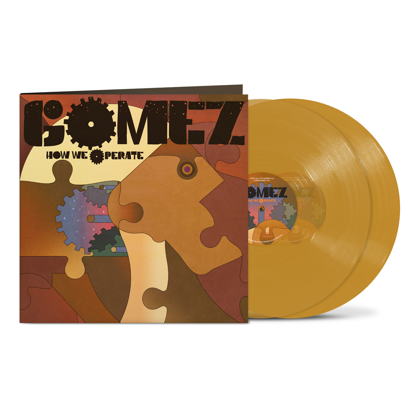 Gomez - How We Operate [2LP Translucent amber]