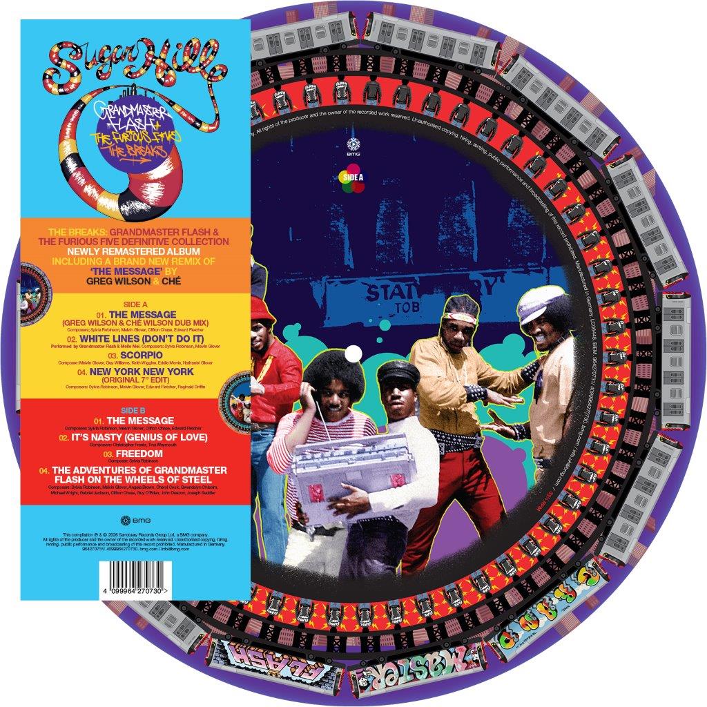 Grandmaster Flash & The Furious Five - The Breaks: Grandmaster Flash & The Furious Five Definitive Collection [Limited Edition Zoetrope Vinyl]