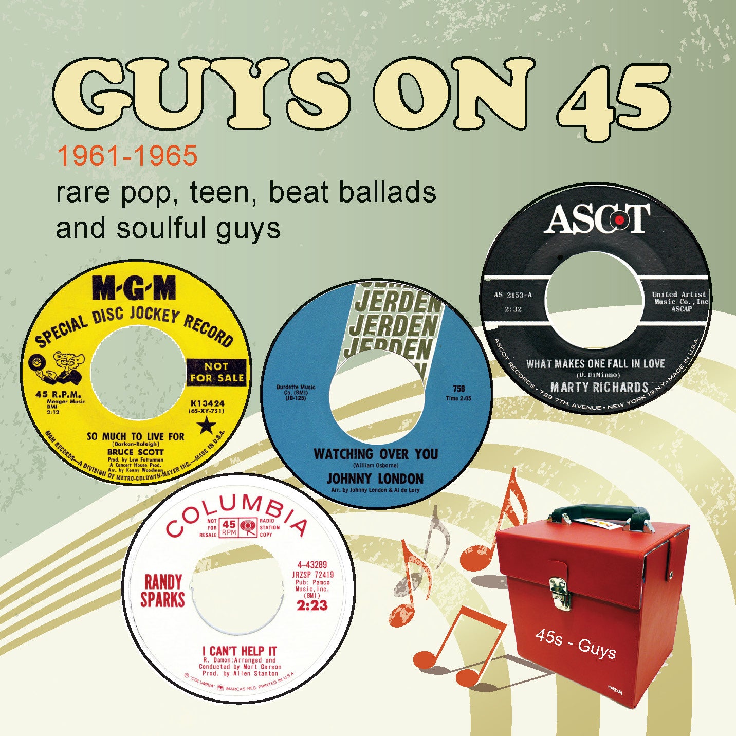 Various Artists - Guys On 45 1961-1965 (Rare Pop, Teen, Beat Ballads And Soulful Guys) [CD]