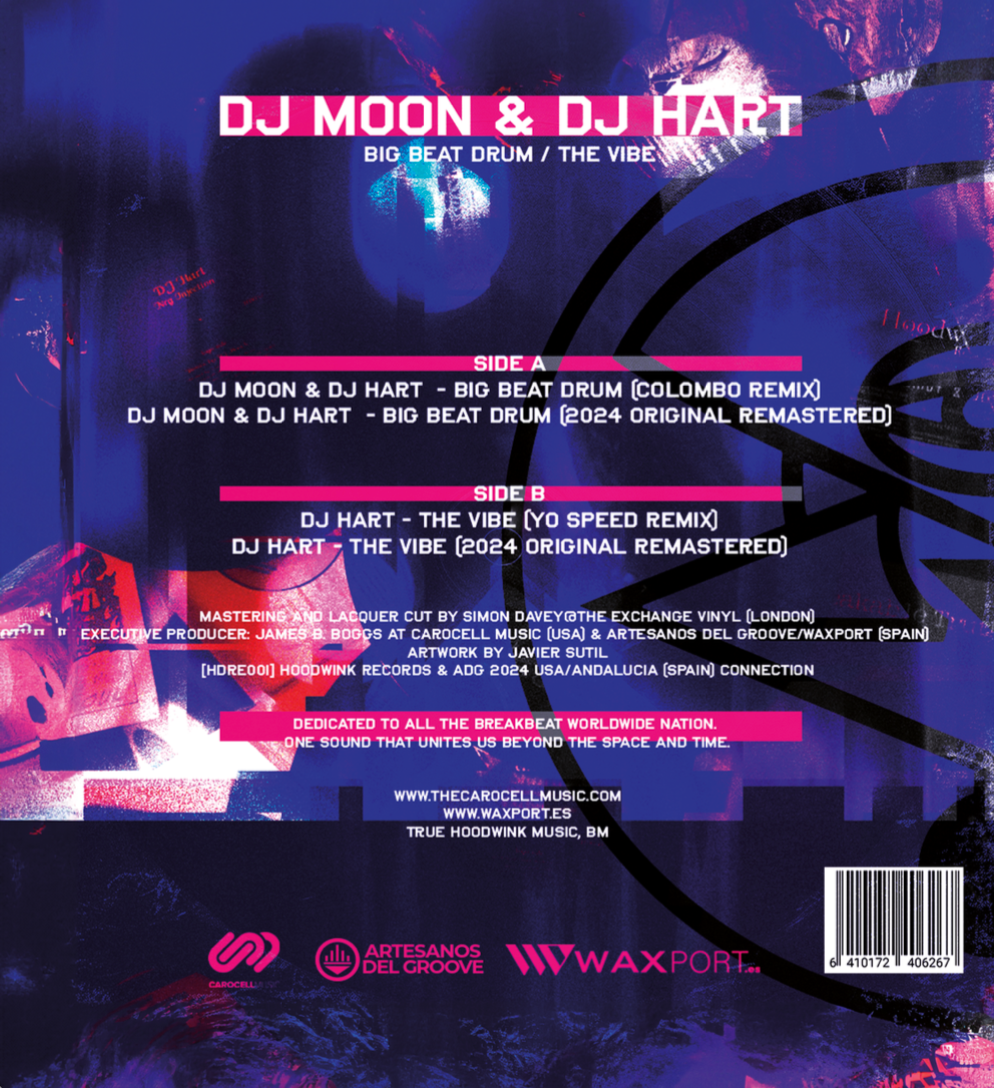 Dj Moon & Dj Hart - Big Beat Drum / The Vibe EP