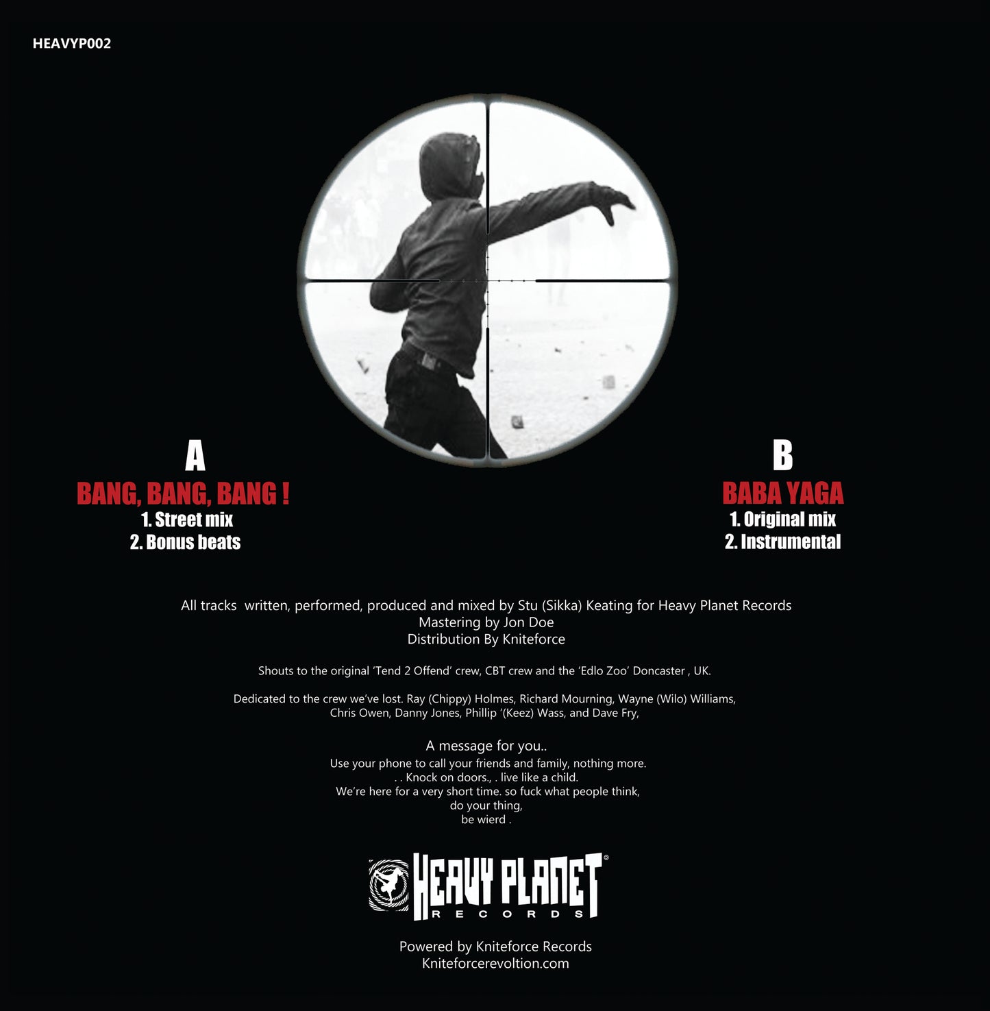 Tend 2 Offend - Bang, Bang, Bang! [Red Vinyl]