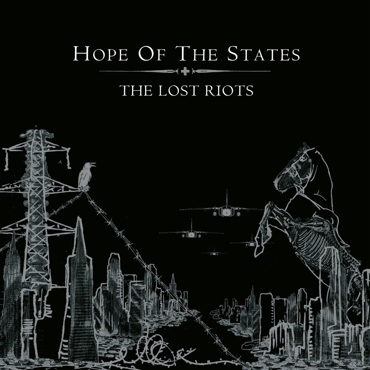 Hope Of The States - The Lost Riots [2LP silver colour vinyl]