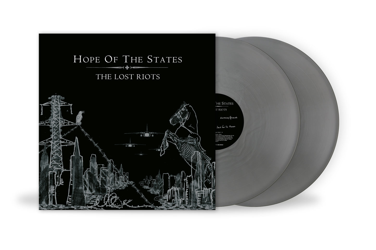 Hope Of The States - The Lost Riots [2LP silver colour vinyl]