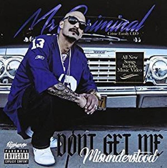MR CRIMINAL - DON'T GET ME MISUNDERSTOOD [CD]