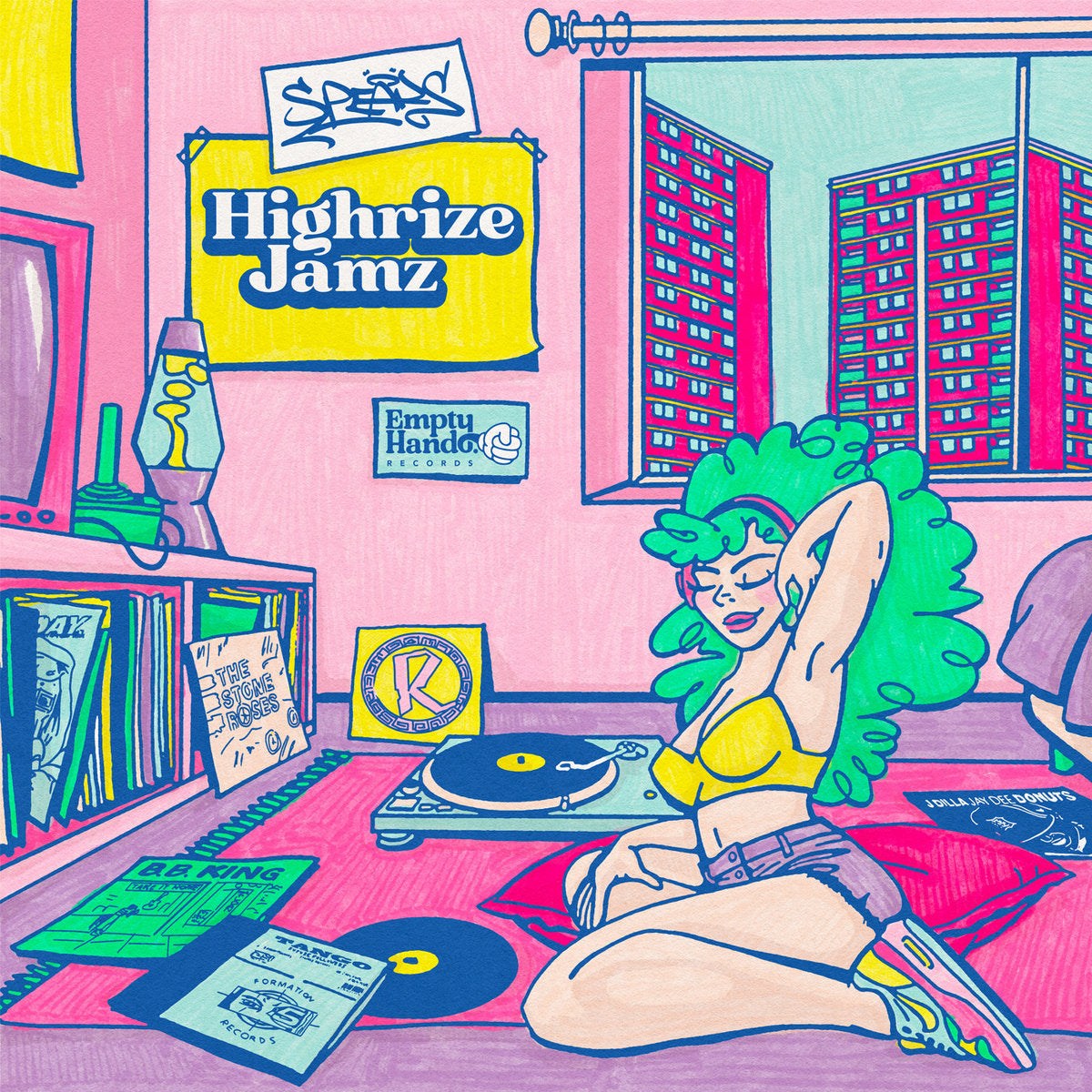 Speaks - Highrize Jamz (Pink Colour Vinyl)