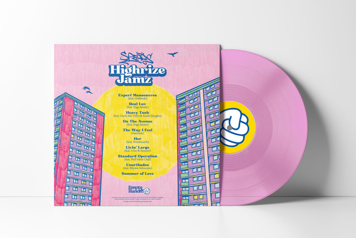 Speaks - Highrize Jamz (Pink Colour Vinyl)
