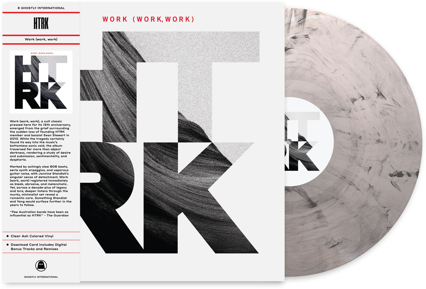 HTRK - Work (Work, Work) (15th Anniversary Edition) [Clear Ash Vinyl]