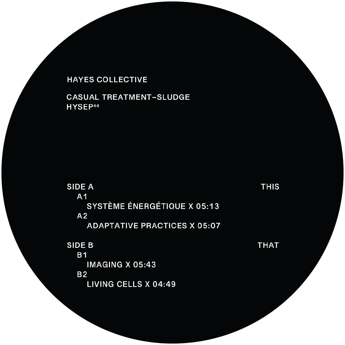 Casual Treatment - Sludge