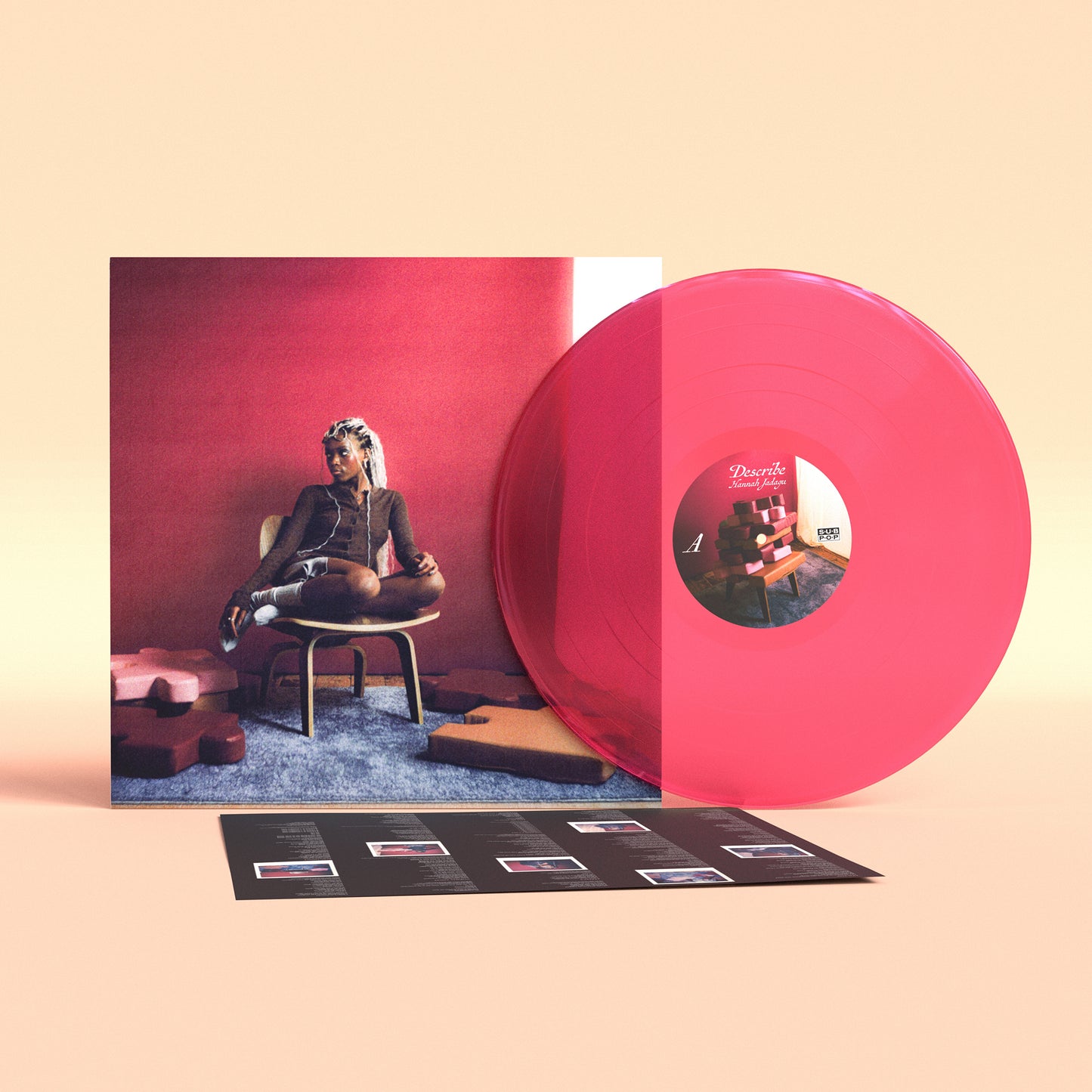 Hannah Jadagu - Describe [Loser Edition Bio Pink Vinyl]