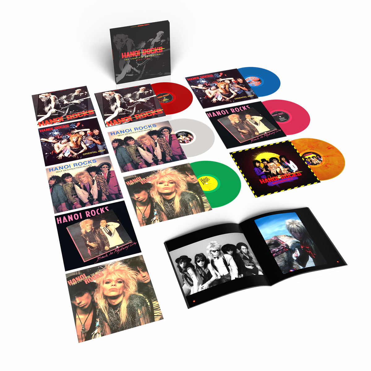 Hanoi Rocks - The Complete Collection 1981-1984 [6LP Coloured] (LIMITED EDITION)