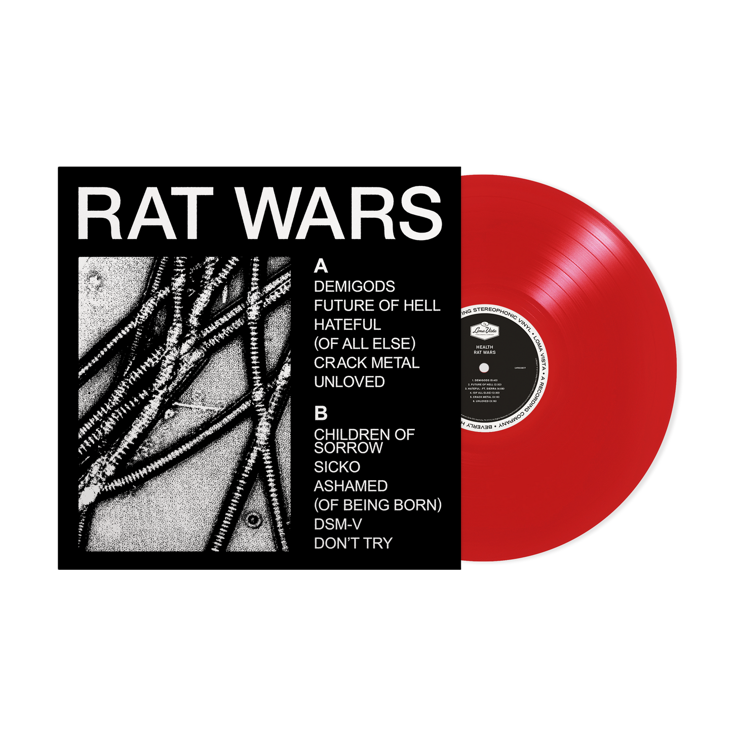 HEALTH - RAT WARS [Red Vinyl]