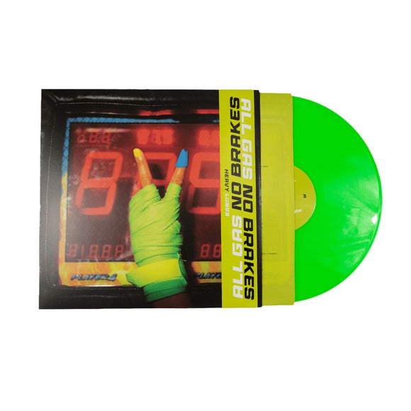 Heavy Lungs - All Gas No Brakes [LP Acid Green Vinyl with obi strip]