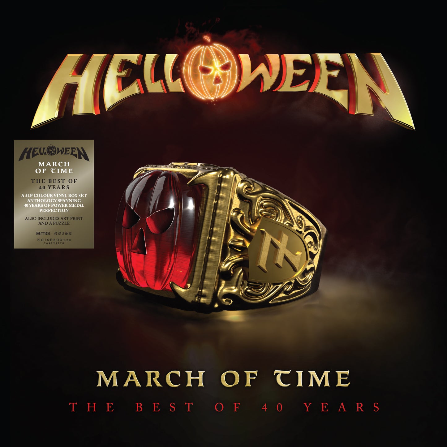 Helloween - March of Time (The Best of 40 Years) [5LP Red] (ONE PER CUSTOMER)