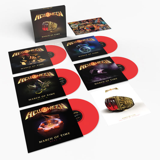 Helloween - March of Time (The Best of 40 Years) [5LP Red] (ONE PER CUSTOMER)