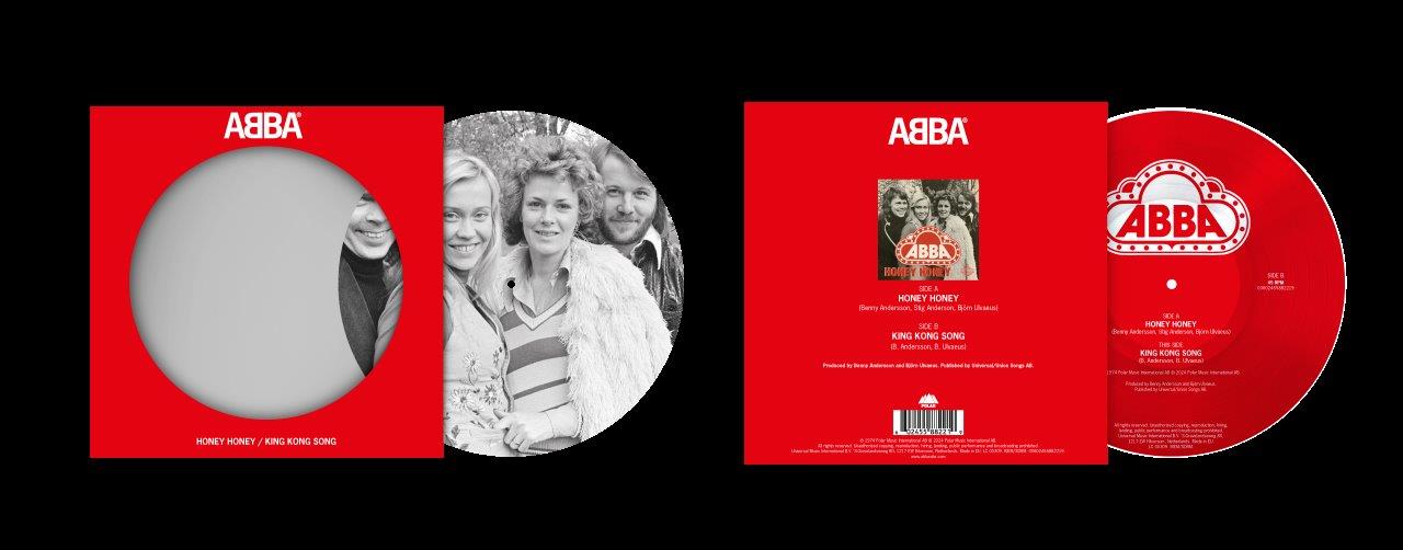 Abba - Honey Honey (English) / King Kong Song [7" Vinyl]