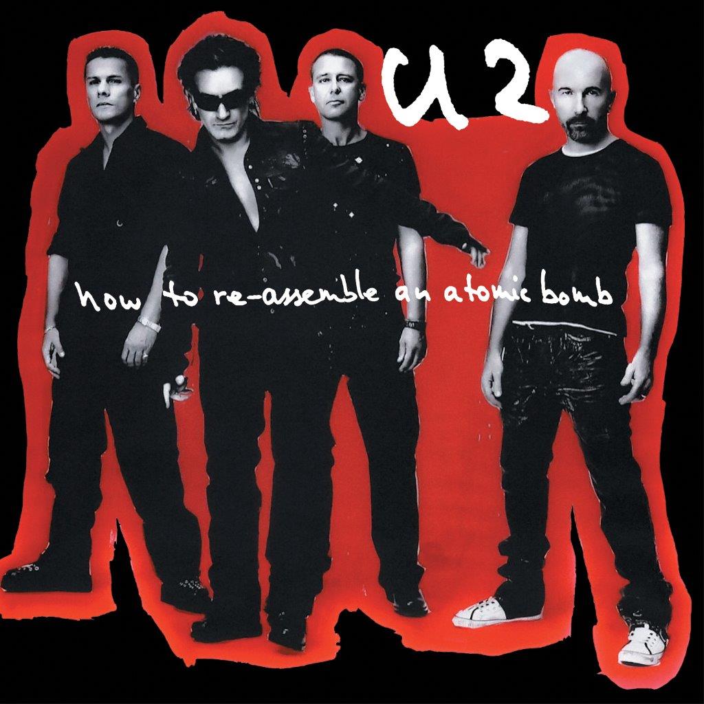 U2 - How To Re-Assemble An Atomic Bomb (RSD / Black Friday 2024) [Red/Black Marble Vinyl]