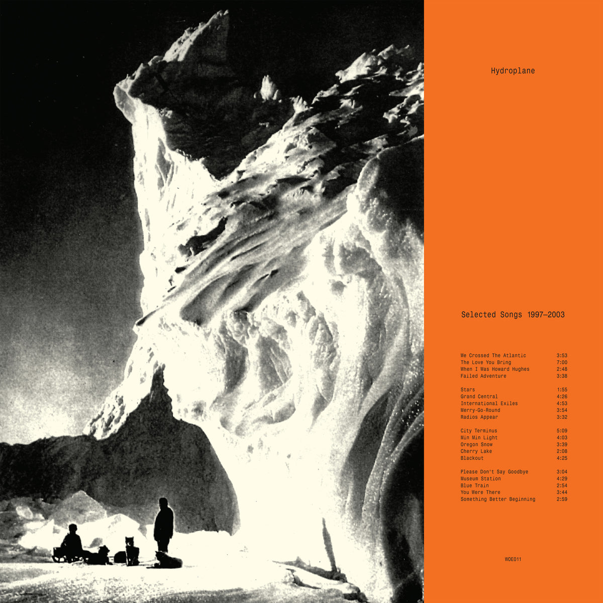 Hydroplane - Selected Songs 1997-2003 [2LP Orange Vinyl]