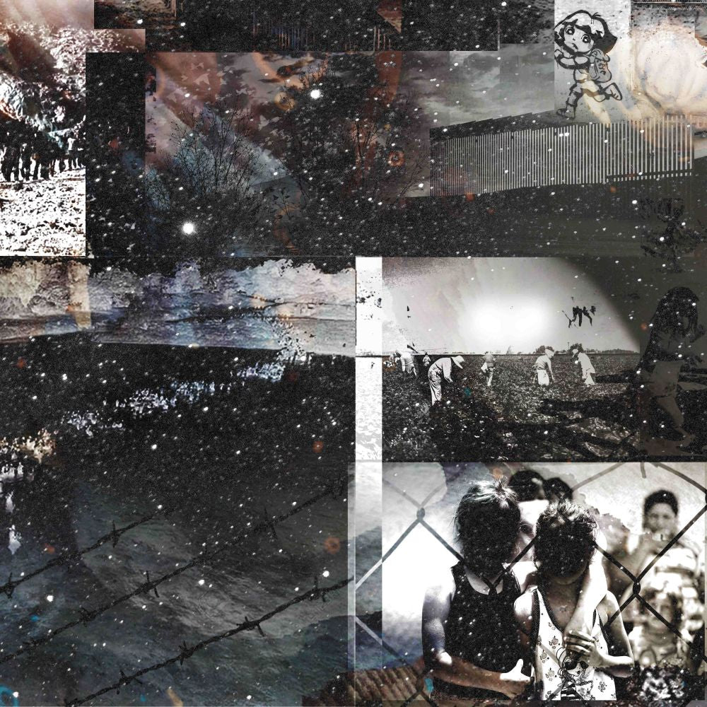 V.A-Bas Mooy, Pfirter & Grindvik, Pacou, Exos - & Corpore Insepulto, Jorg Rodriguez Illegal Alien XVI Years Vol 3 (Marbled Blue )