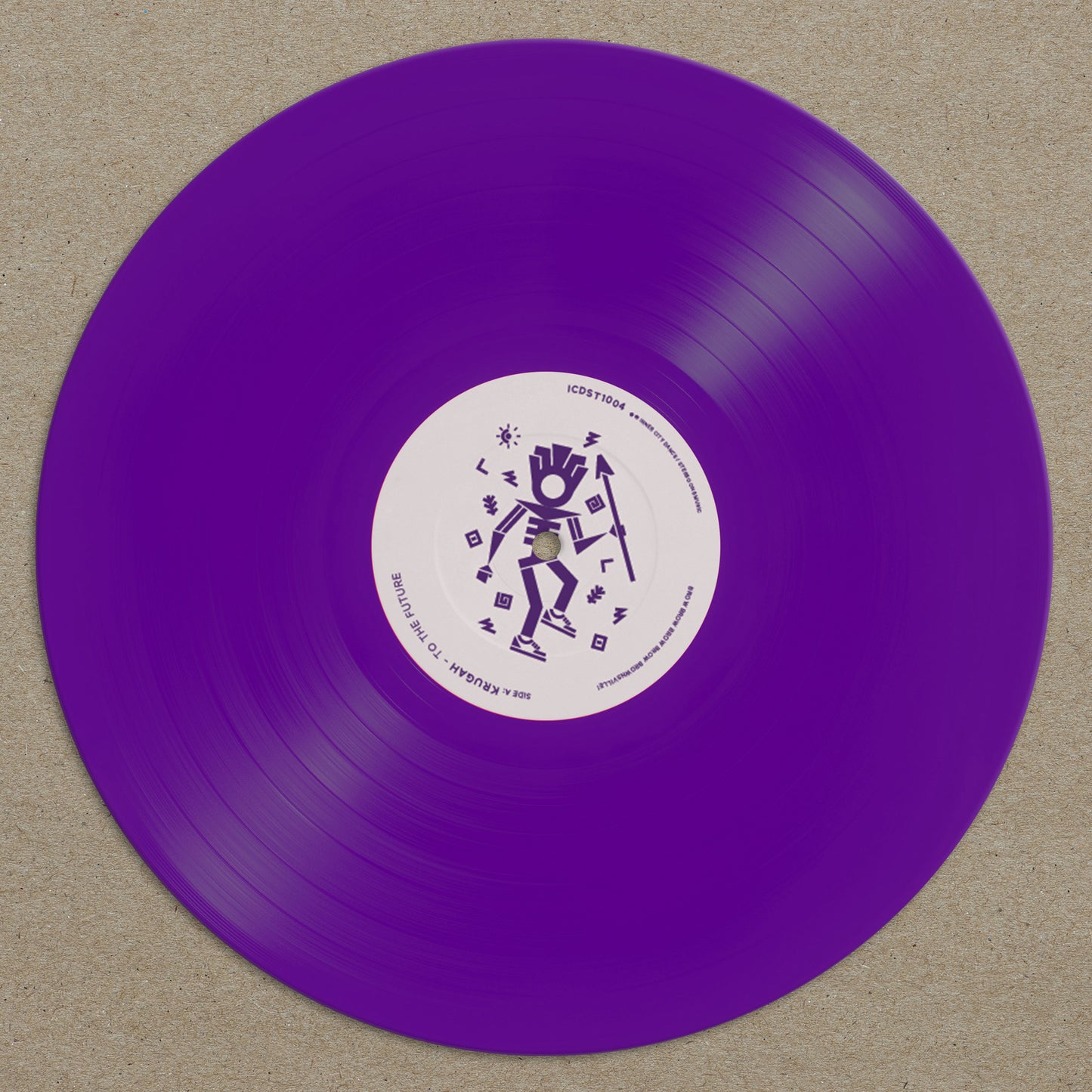 Krugah - ICDST1004 (Translucent Purple 12'')