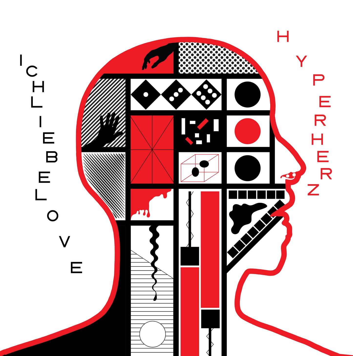 Ichliebelove - Hyperherz [White LP]