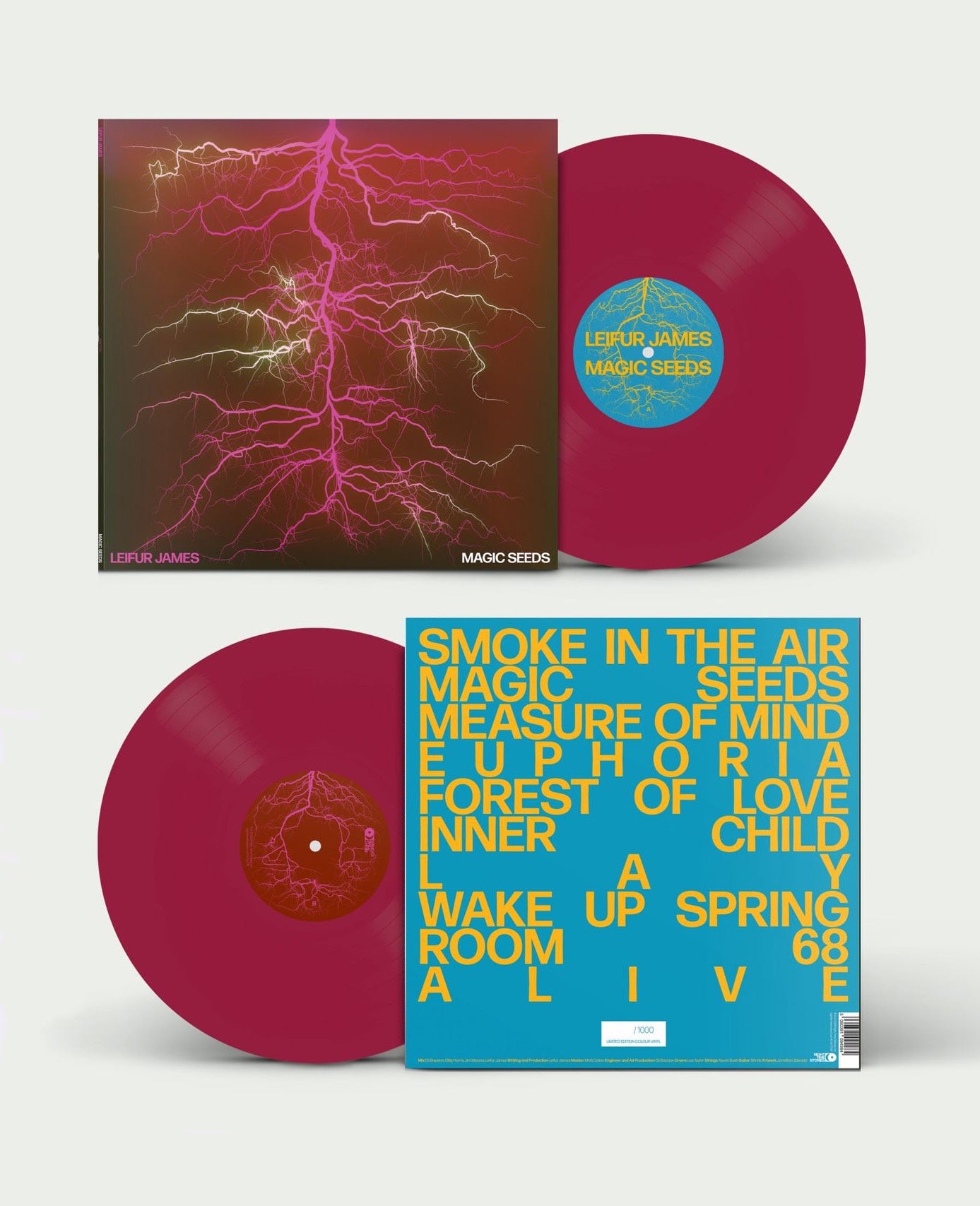 LEIFUR JAMES - MAGIC SEEDS (Deluxe Ruby Vinyl Edition) [Ruby Vinyl]