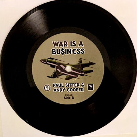 Paul Sitter and Andy Cooper – Mic Checka (feat DJ Robert Smith) / War is a business [7" Vinyl]