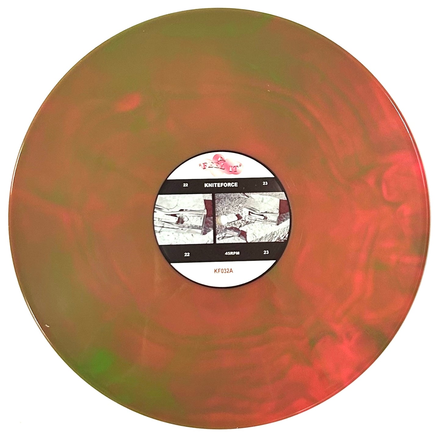 Future Primitive - Feel It / Ban This (Pink and Green Marbled Vinyl Version)