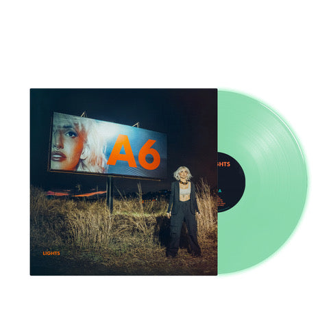 Lights - A6 [Glow In The Dark Green Vinyl]