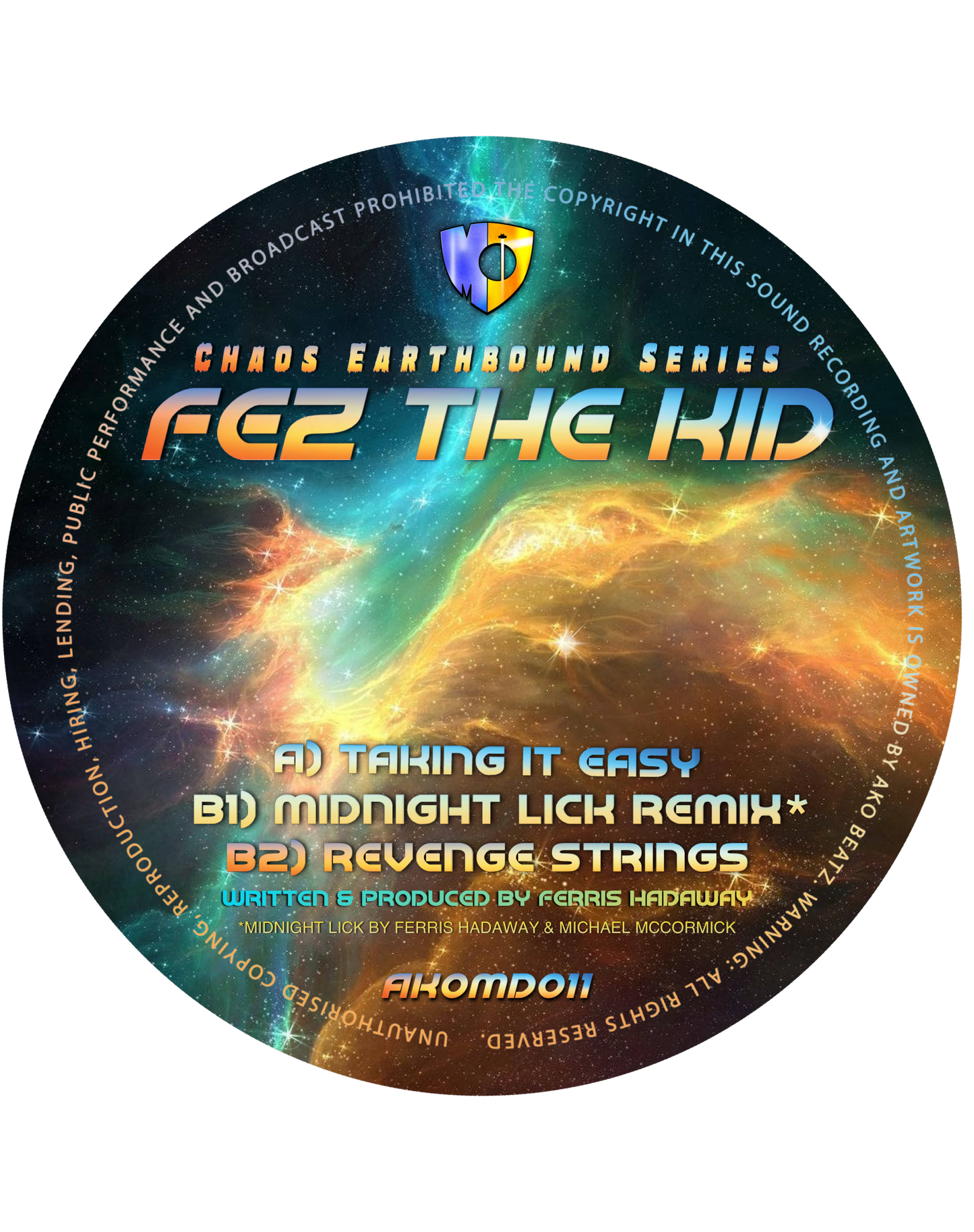 Fez The Kid - Taking It Easy EP (Clear Vinyl Version)