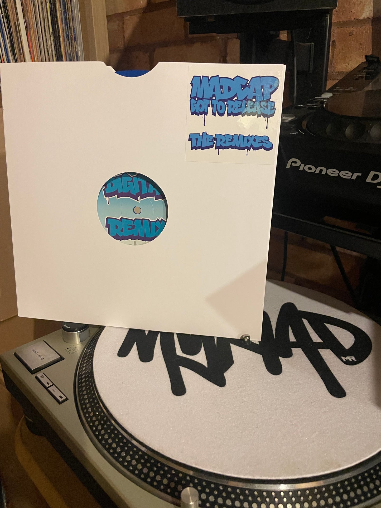 Madcap - Gotta Release Remixes (Blue Colour Vinyl Version 10" Vinyl)