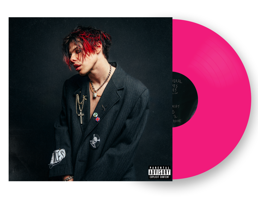 YUNGBLUD - YUNGBLUD [Pink Transparent - w. signed art card]