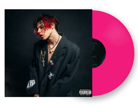 YUNGBLUD - YUNGBLUD [Pink Transparent - w. signed art card]