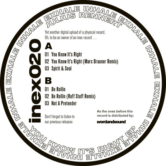 Julius Rennert - You Know It's Right EP