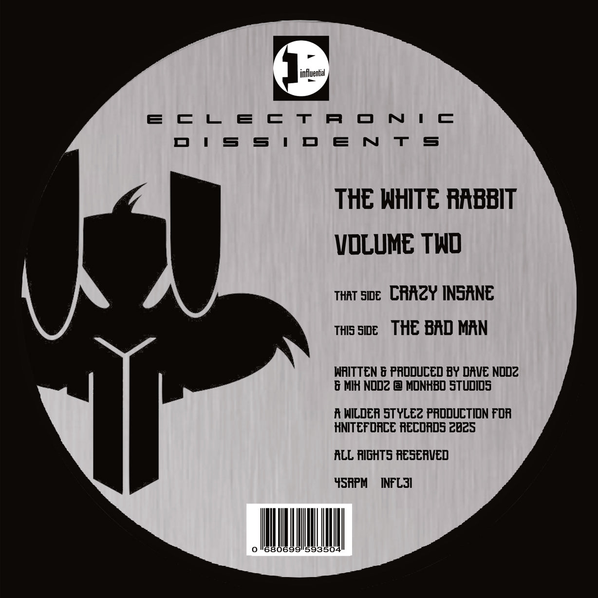 Eclectronic Dissidents - The White Rabbit Volume Two (Limited Color Edition10" Vinyl)
