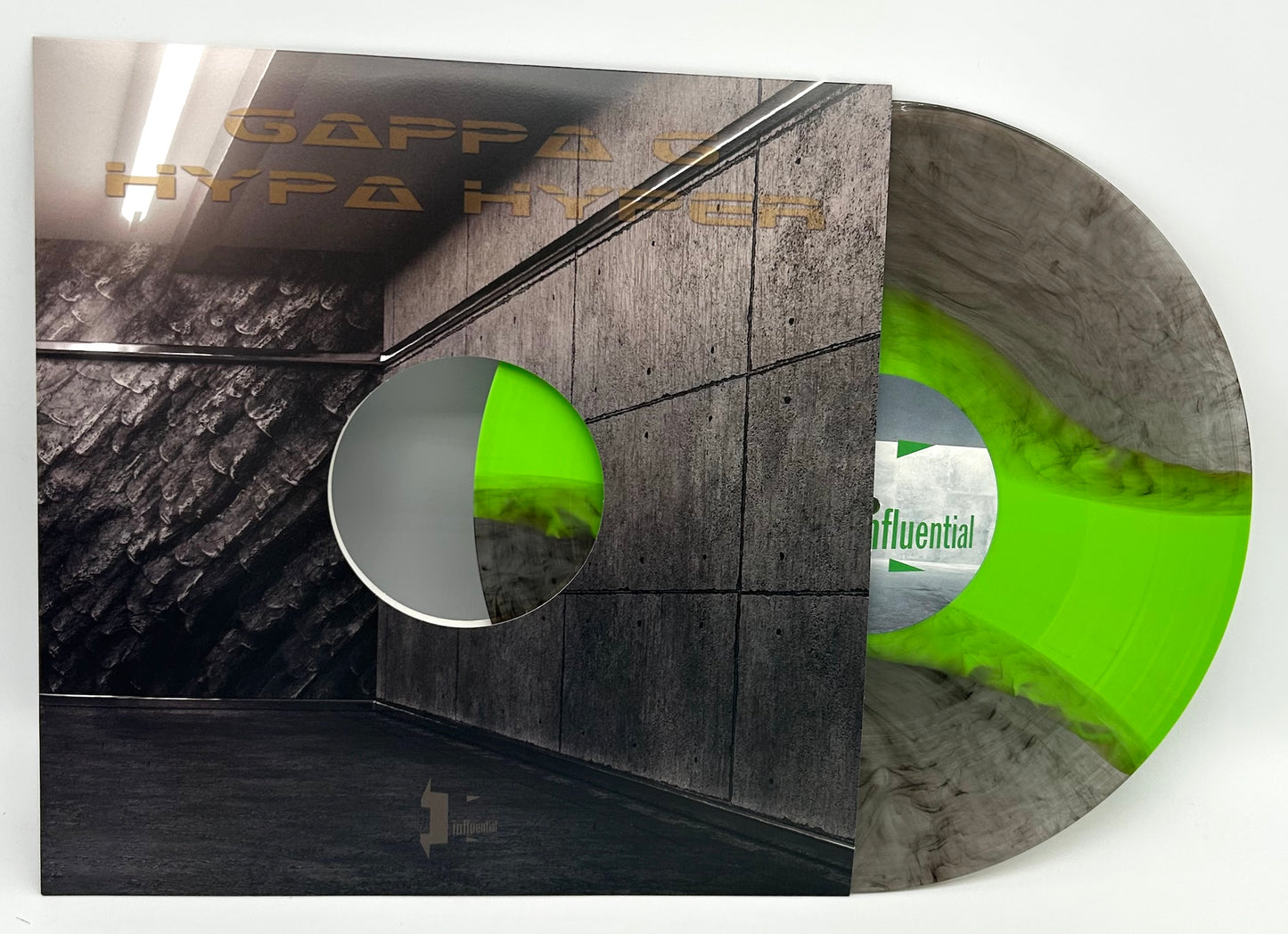 Gappa G & Hyper Hypa Featuring Juiceman & Dapz - Babylon EP (Clear Smoked And Green Stripe Version