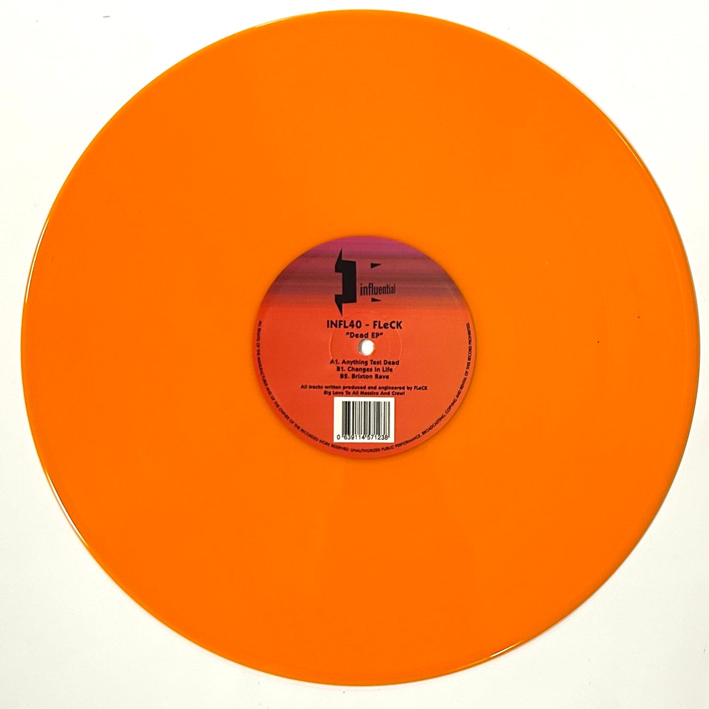FLeCK - Dead EP (Orange Vinyl Version)