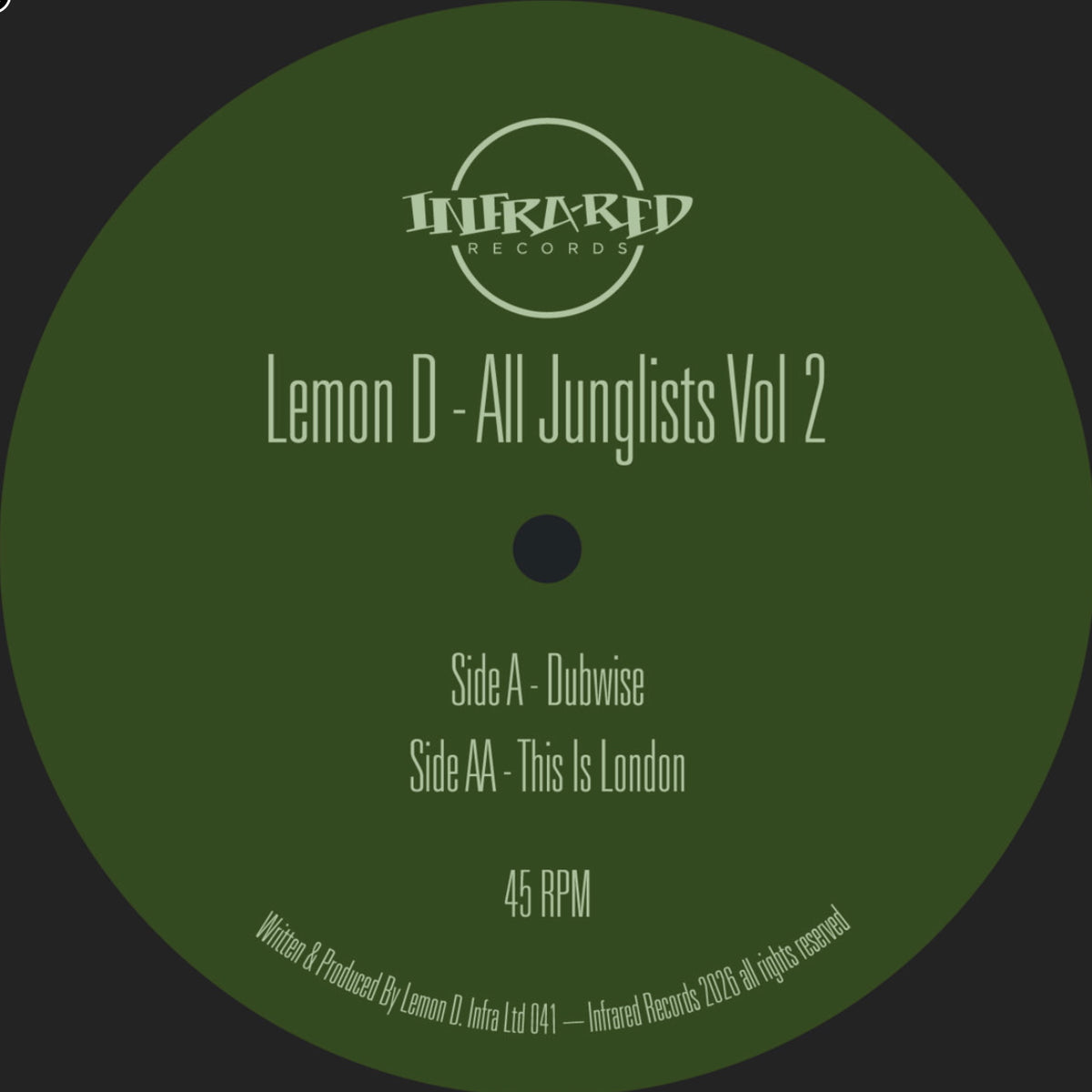 Lemon D - All Junglists Vol. 2