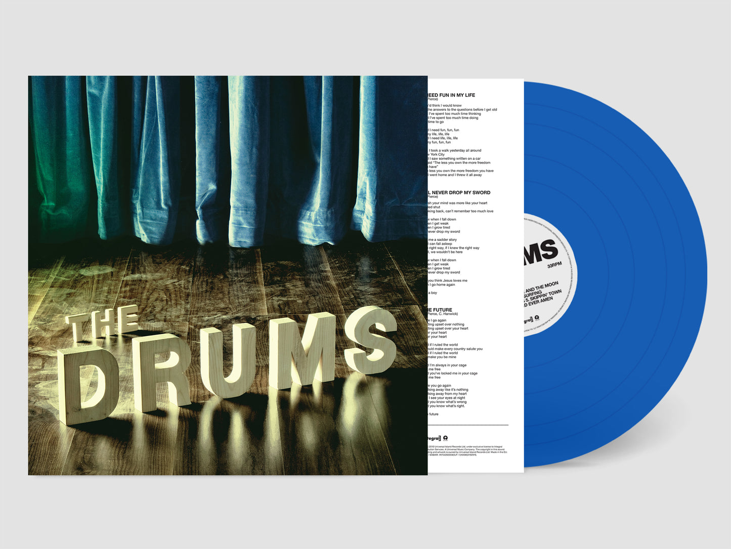 The Drums - The Drums [Transparent Blue LP]