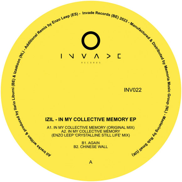 Izil - In My Collective Memory EP