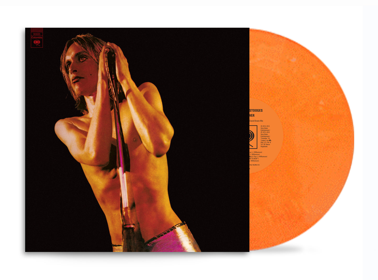 Iggy & The Stooges - Raw Power 1LP classic version [Orange White Marble]