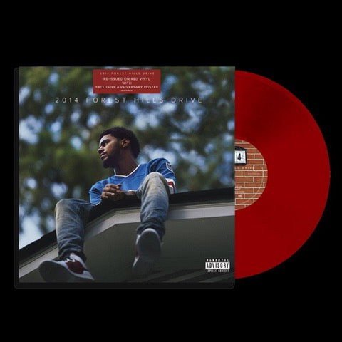 J Cole - 2014 Forest Hills Drive (+ Poster) [2LP Red]