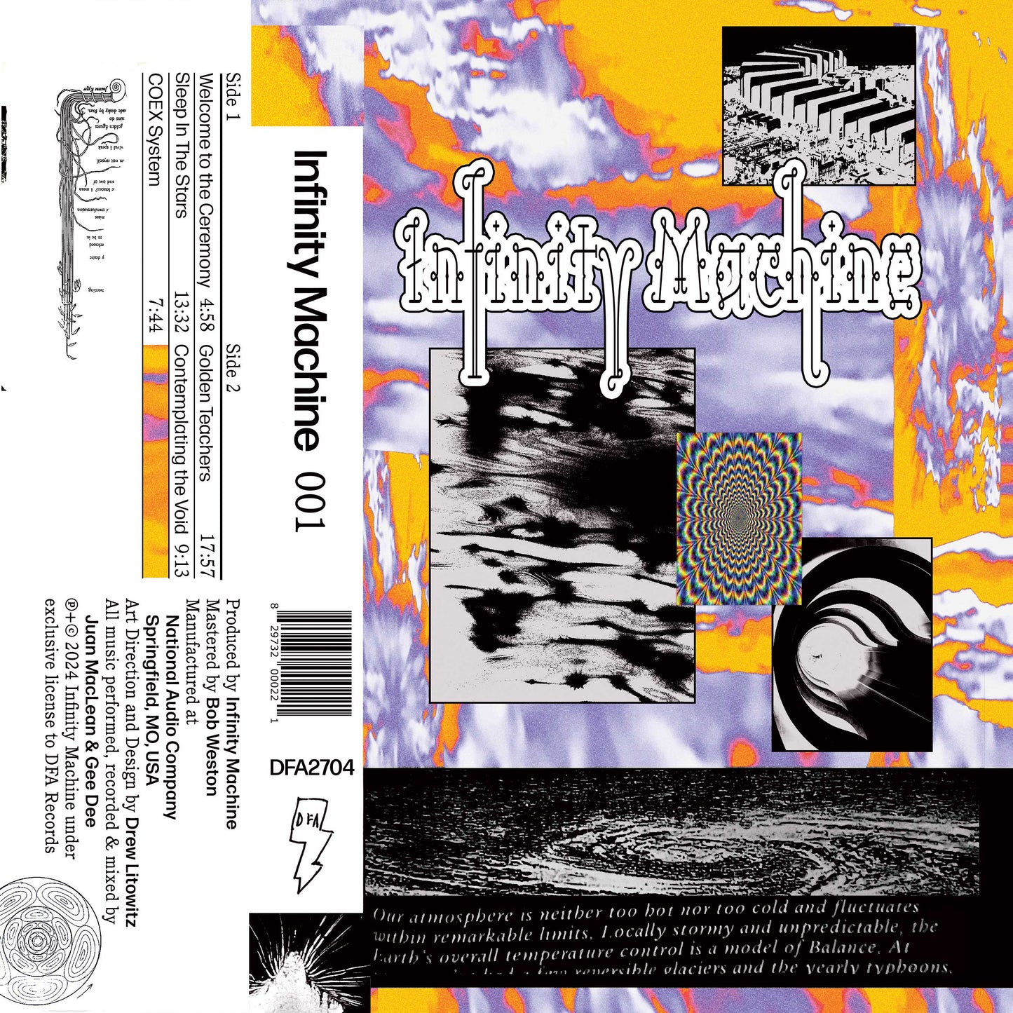 Infinity Machine - Infinity Machine 001 [Cassette]