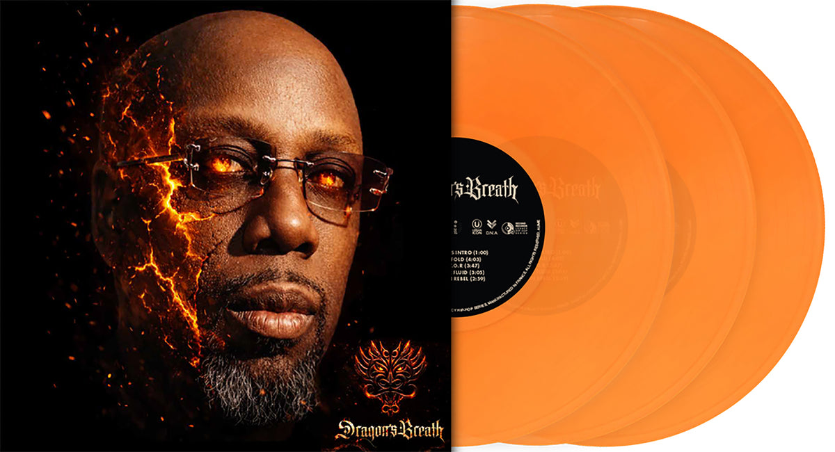 INSPECTAH DECK - Dragon's Breath (Limited Deluxe Edition) (Orange Transparent Vinyl Edition) (+Instrumentals) [3LP]