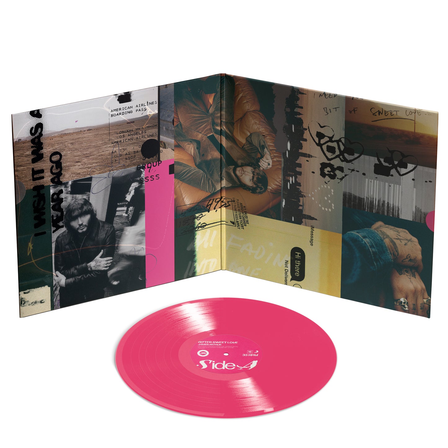 James Arthur - Bitter Sweet Love [Pink LP]
