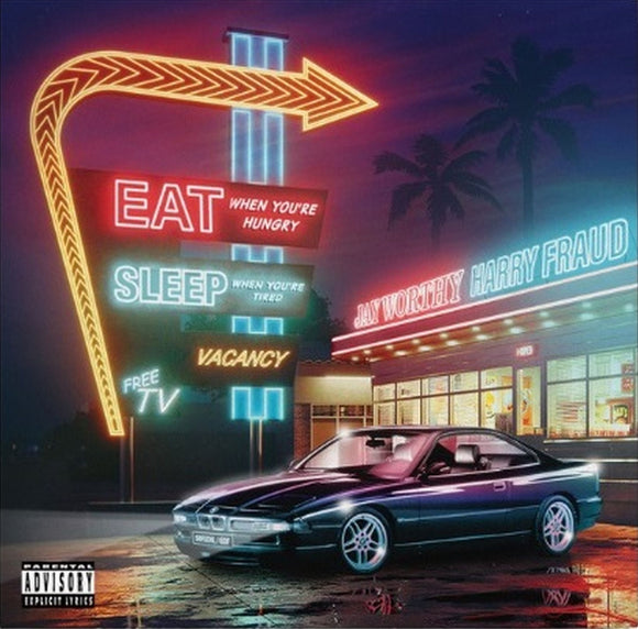 Jay Worthy & Harry Fraud - Eat When You're Hungry Sleep When You're Tired [Purple Swirled Colored Vinyl]