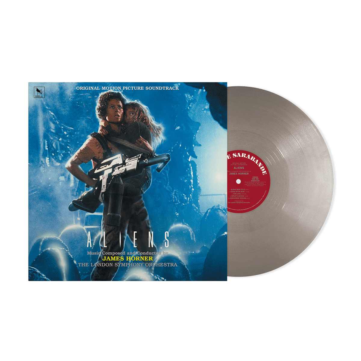 James Horner - Aliens (Original Motion Picture Soundtrack) [OPAQUE SILVER LP] (LIMITED EDITION)