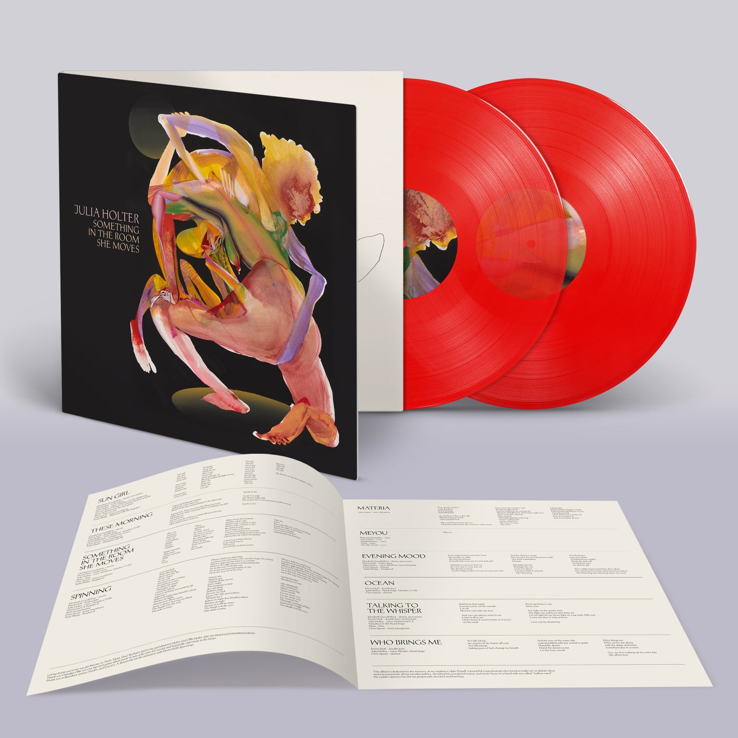 Julia Holter - Something in the Room She Moves [2LP Transparent Red]