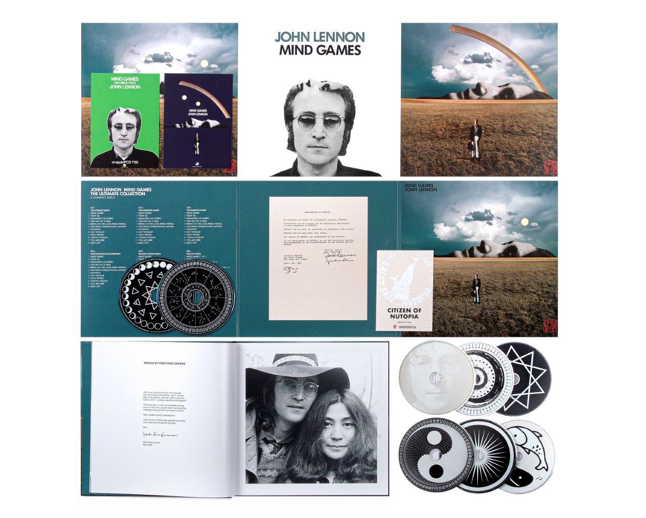 John Lennon - Mind Games [Ultimate Editon 6CD, 2 Audion Blu Ray Deluxe CD Box Set]