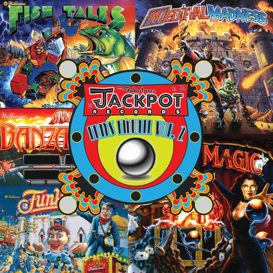 Various  Artists - Jackpot Plays PINBALL Vol. 2 (LITA EXCLUSIVE) [Lime Green Vinyl]